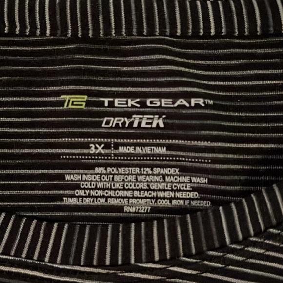 Tek Gear long sleeve shirt 3X - Picture 2 of 3